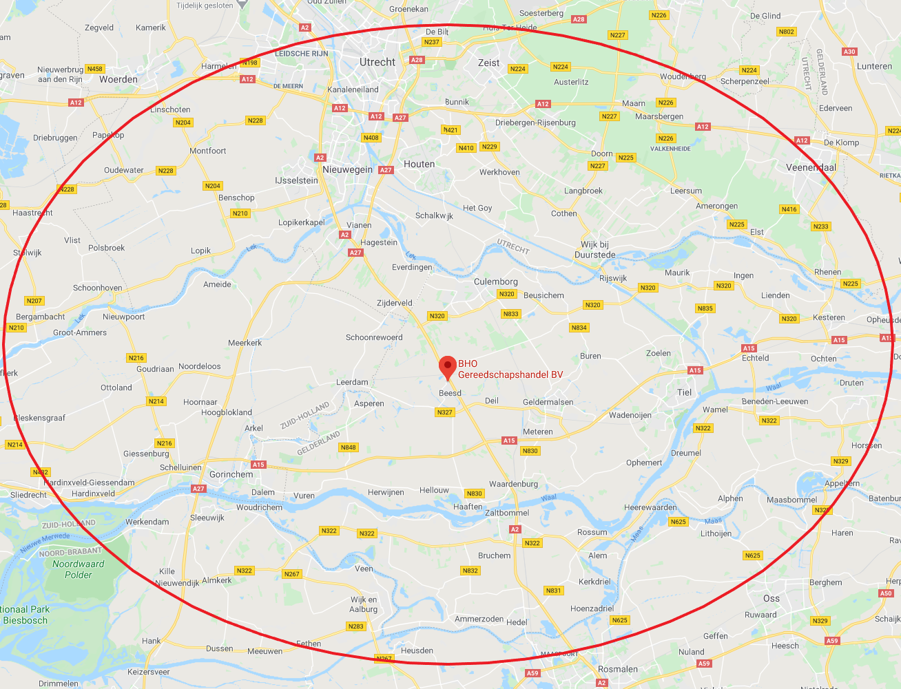 Waterput slaan? Specialist in bronbemaling | BHO BV - werkgebied Waterput slaan? Specialist in bronbemaling | BHO BV - werkgebied